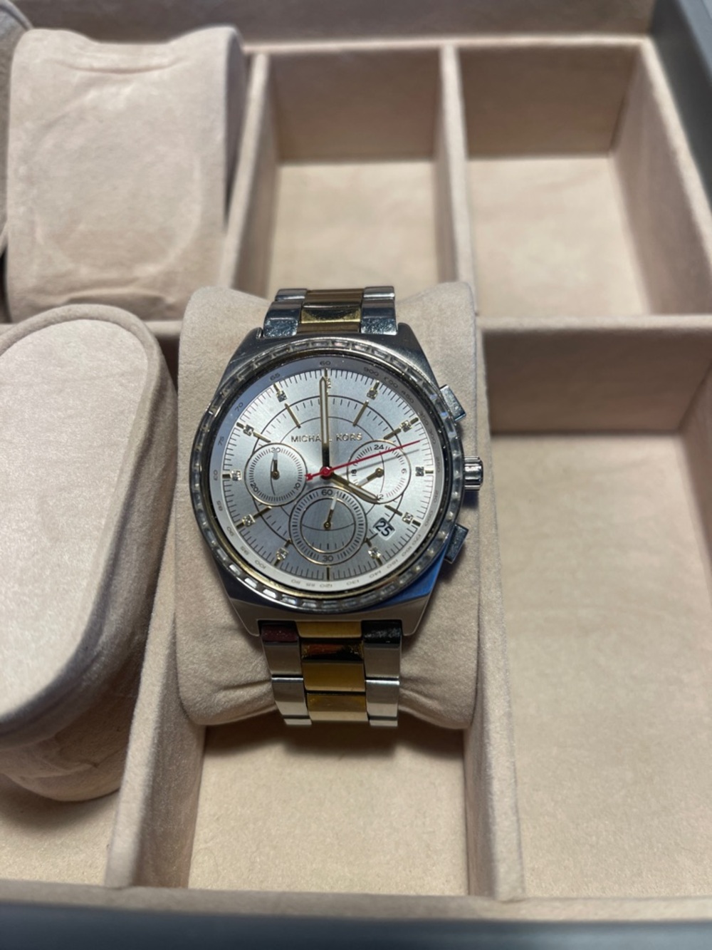 Michael Kors Two-Tone Veil Watch